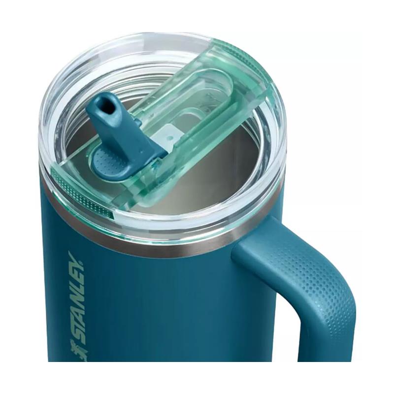 Stanley The Quencher Protour Flip Straw Tumbler 30 Oz, Coastal Teal Image 2