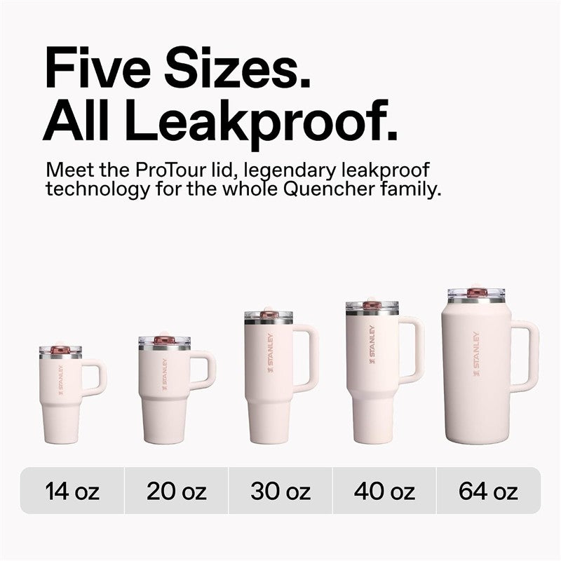 Stanley The Quencher ProTour Flip Straw Tumbler 40 oz - Rose Quartz Image 6