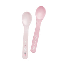 Stephen Joseph 100% Silicone Baby Spoons, Bunny Image 1
