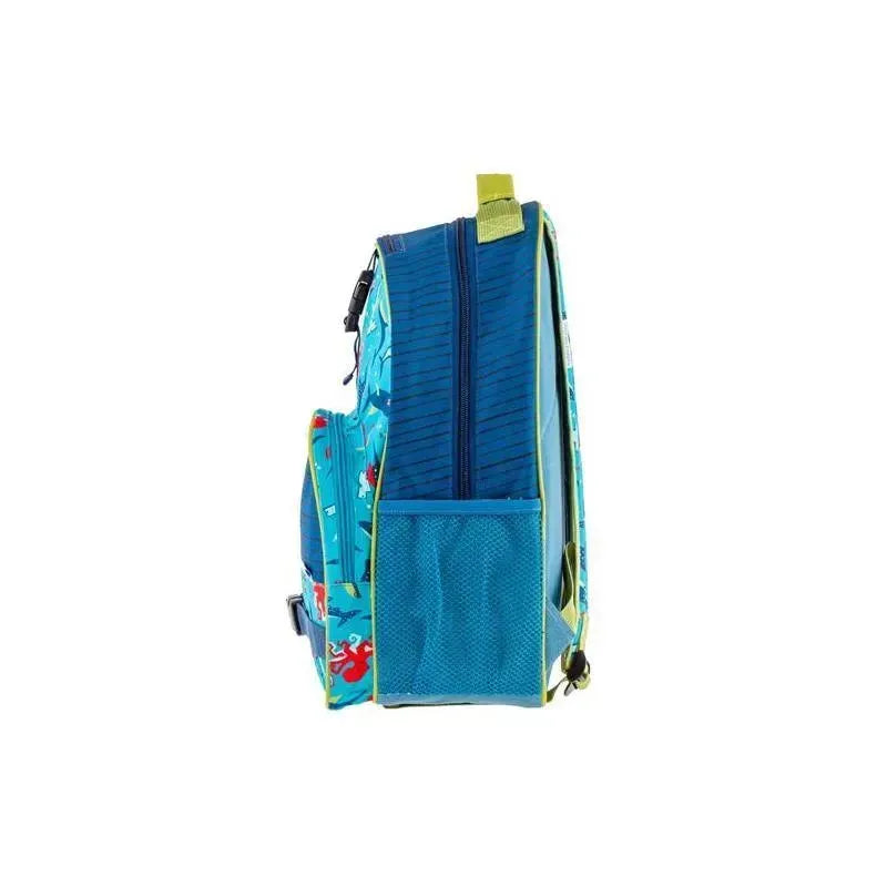 Stephen Joseph - All Over Print Backpack Blue Shark Image 3