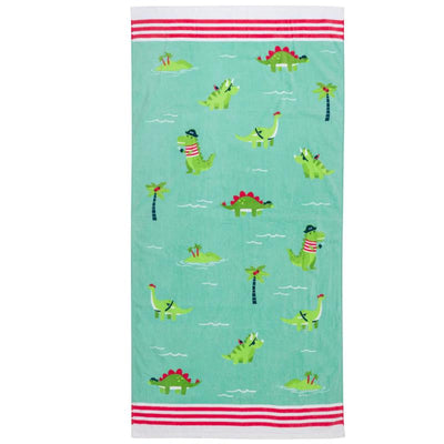 Stephen Joseph - Beach And Bath Towels Dino Image 1