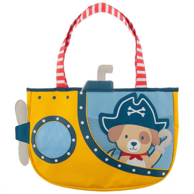 Stephen Joseph - Beach Totes With Sand Toy Play Set Pirate Dog Image 1