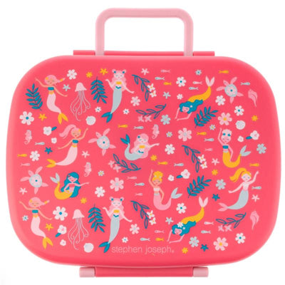 Stephen Joseph - Bento Box With Removable Tray Mermaid Image 1