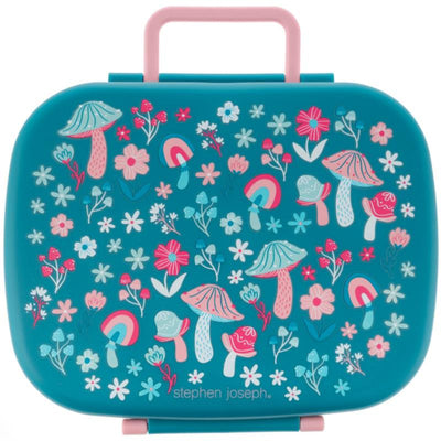 Stephen Joseph - Bento Box With Removable Tray Mushroom Image 1