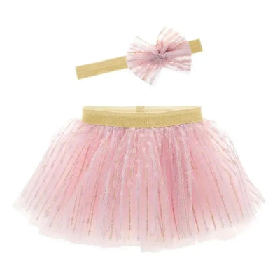 Stephen Joseph - Big Sister Tutu & Headband Set, Rose Pink Image 1