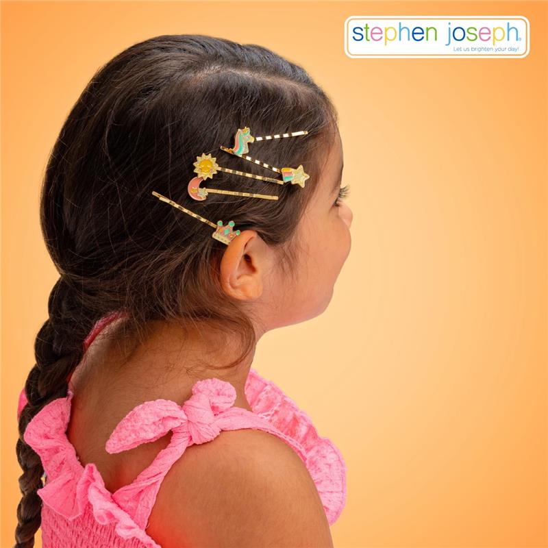 Stephen Joseph Enamel Hair Pins Bunny Image 5