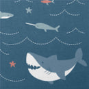 Stephen Joseph Knit Baby Blankets, Shark Image 2