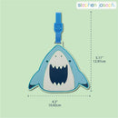 Stephen Joseph Luggage Tag Shark Image 3