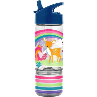 Stephen Joseph Snip and Snack Bottle - Woodland Image 1