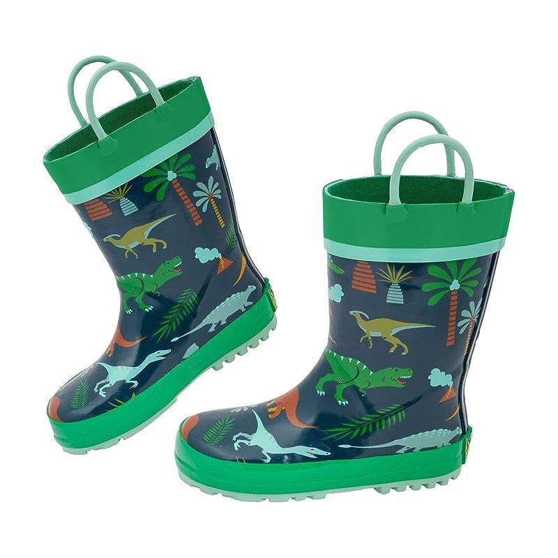 Stephen Joseph - Waterproof Rain Boot For Kids, Dino Image 1