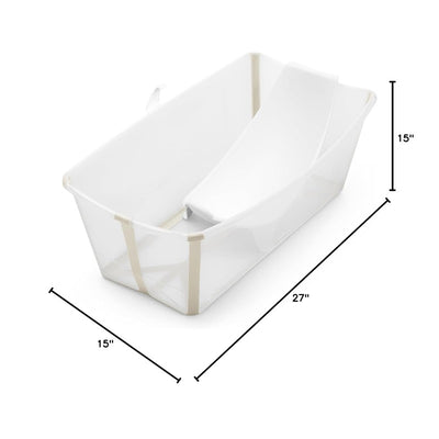 Stokke - Flexi Bath Tub Bundle, Sandy Beige Image 2