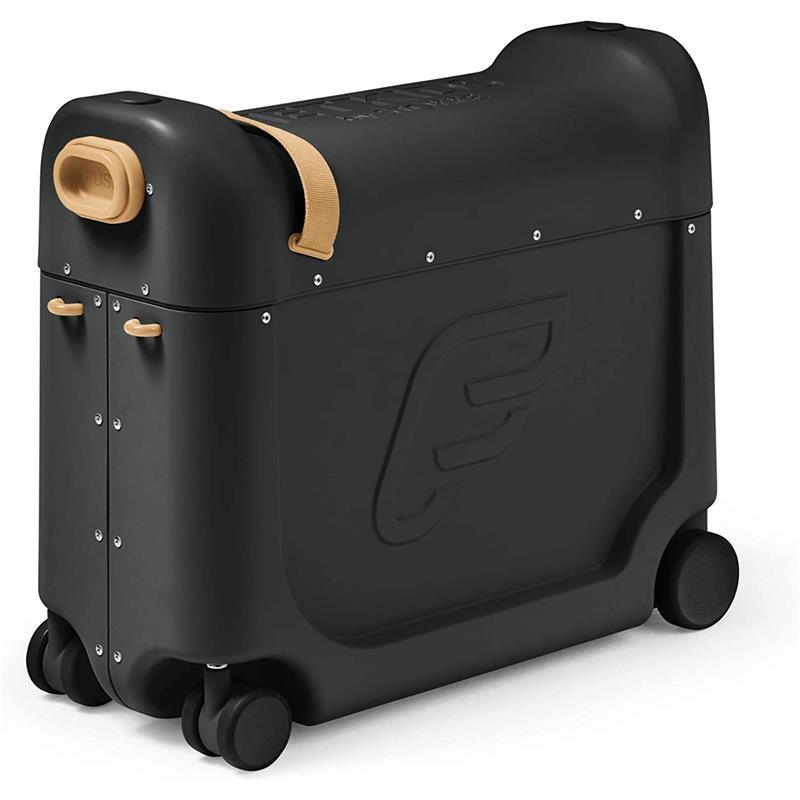 Stokke Jetkids Bedbox V3, Kid's Ride-On Suitcase & In-Flight Bed - Black Image 1