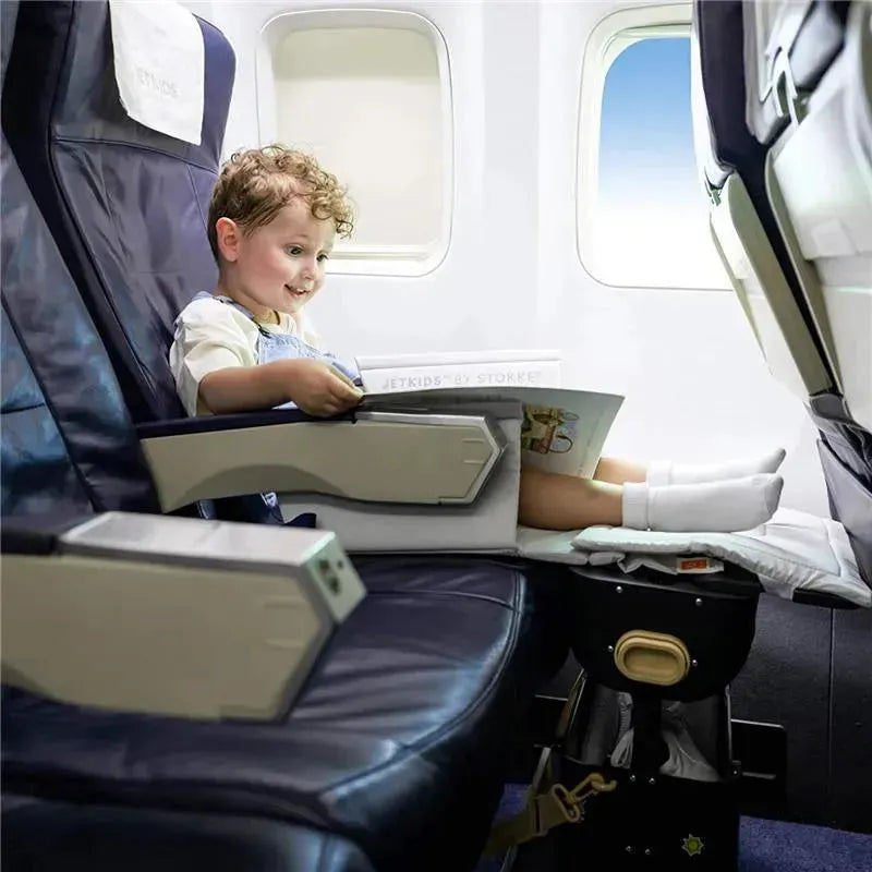 Stokke Jetkids Bedbox V3, Kid's Ride-On Suitcase & In-Flight Bed - Black Image 4