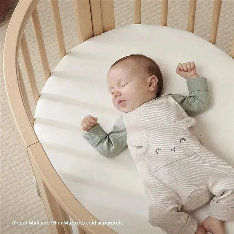 Stokke - Sleepi Mini Fitted Sheet V3, White Image 5