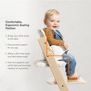 Stokke - Tripp Trapp Complete High Chair, Natural/Glacier Green Image 3