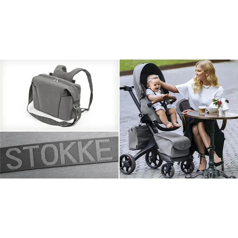 Stokke Xplory X Changing Bag - Diaper Bag, Golden Yellow Image 11