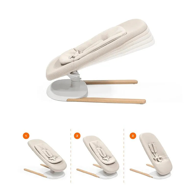 Stokke - Yoga™ Baby Bouncer Light Sand Image 2