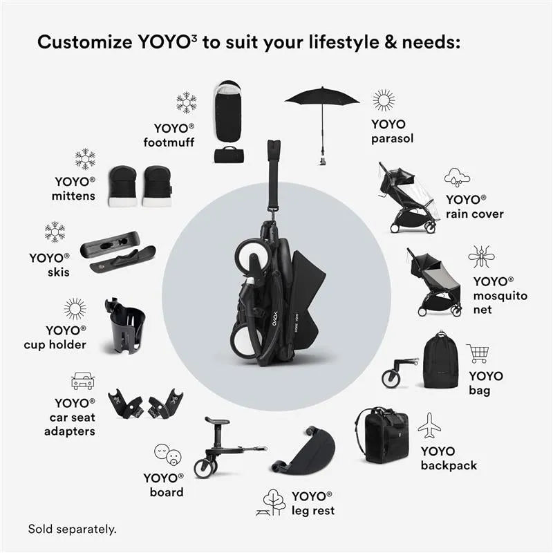 Stokke - Yoyo 6+ Color Pack, Black Image 4