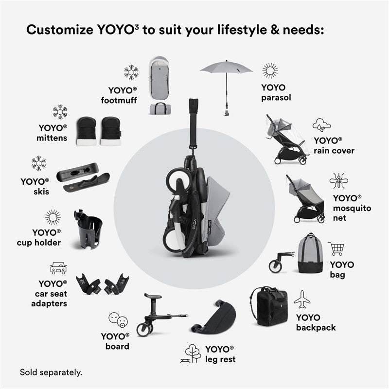 Stokke YOYO Leg Rest Black Image 5