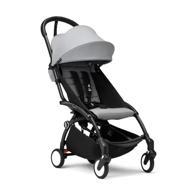 Stokke - Yoyo³ Carrinho de Bebê Preto Pacote 6+, Stone