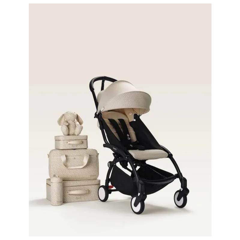 Stokke - Yoyo³ Stroller Bundle, Black Frame | Bonpoint 6+ Color Pack | Bonpoint Newborn Pack Image 5