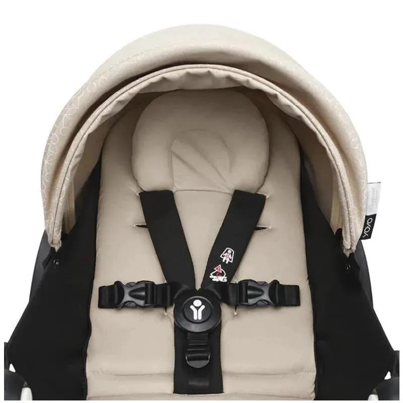 Stokke - Yoyo³ Stroller Bundle, Black Frame | Bonpoint 6+ Color Pack | Bonpoint Newborn Pack Image 7