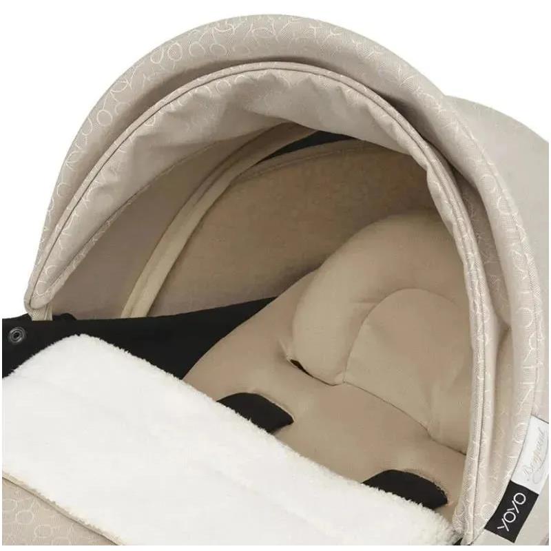 Stokke - Yoyo³ Stroller Bundle, Black Frame | Bonpoint 6+ Color Pack | Bonpoint Newborn Pack Image 8