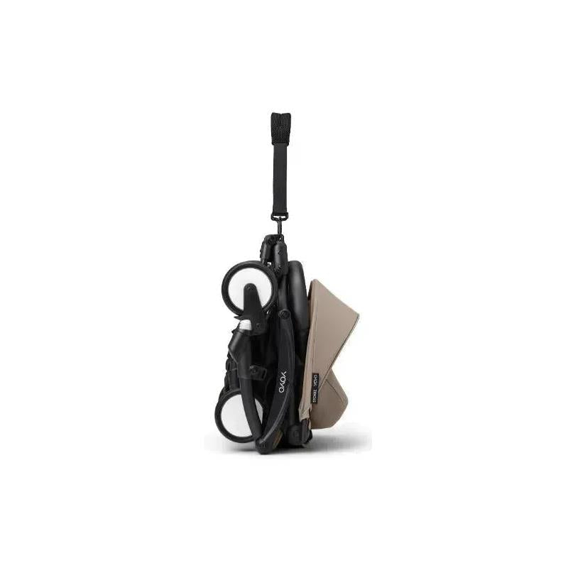 Stokke - Yoyo³ Stroller Bundle, Black Frame | Taupe 6+ Color Pack | Taupe Newborn Pack Image 3