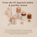 Suavinex 2Pk Zero Zero Silicone Baby Pacifier with SX Pro Physiological Pacifier Nipple, Light Image 2