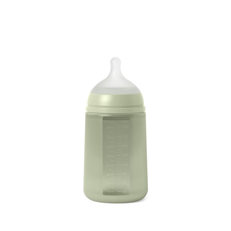 Suavinex Color Essence SX Pro™ Silicone Bottle 8 oz - Jungle Green Image 2