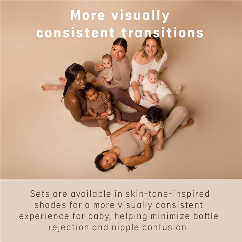 Suavinex Zero Zero Newborn Starter Set Small Anti Colic Baby Bottle + Pacifier, Adaptable Flow, Deep Image 4