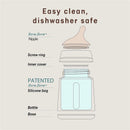 Suavinex Zero Zero Newborn Starter Set Small Anti Colic Baby Bottle + Pacifier, Adaptable Flow, Fair Image 5