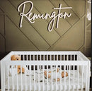 Sugar + Maple Custom Personalized Wood Name Sign - MacroBaby