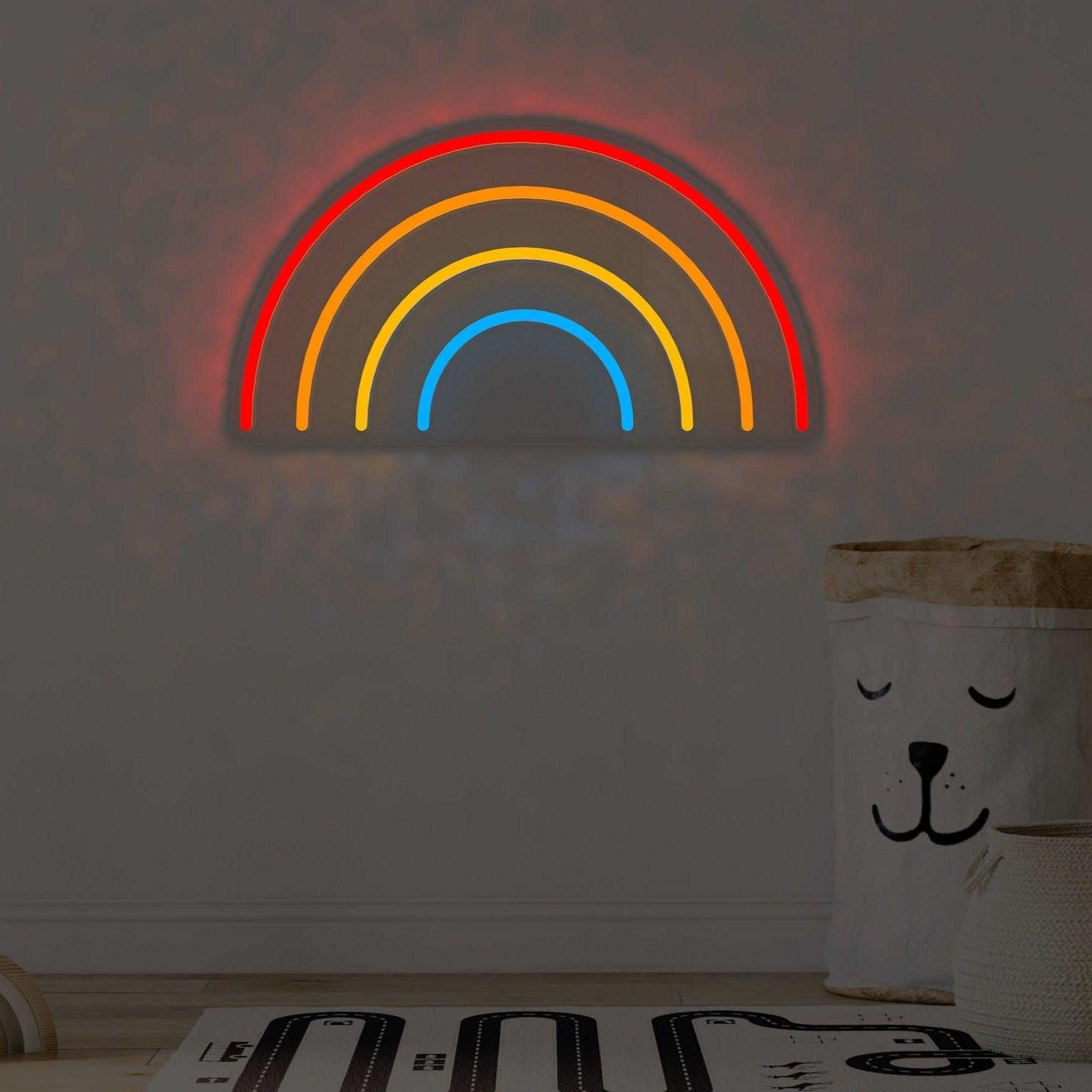 Sugar + Maple Neon Sign | Rainbow - MacroBaby