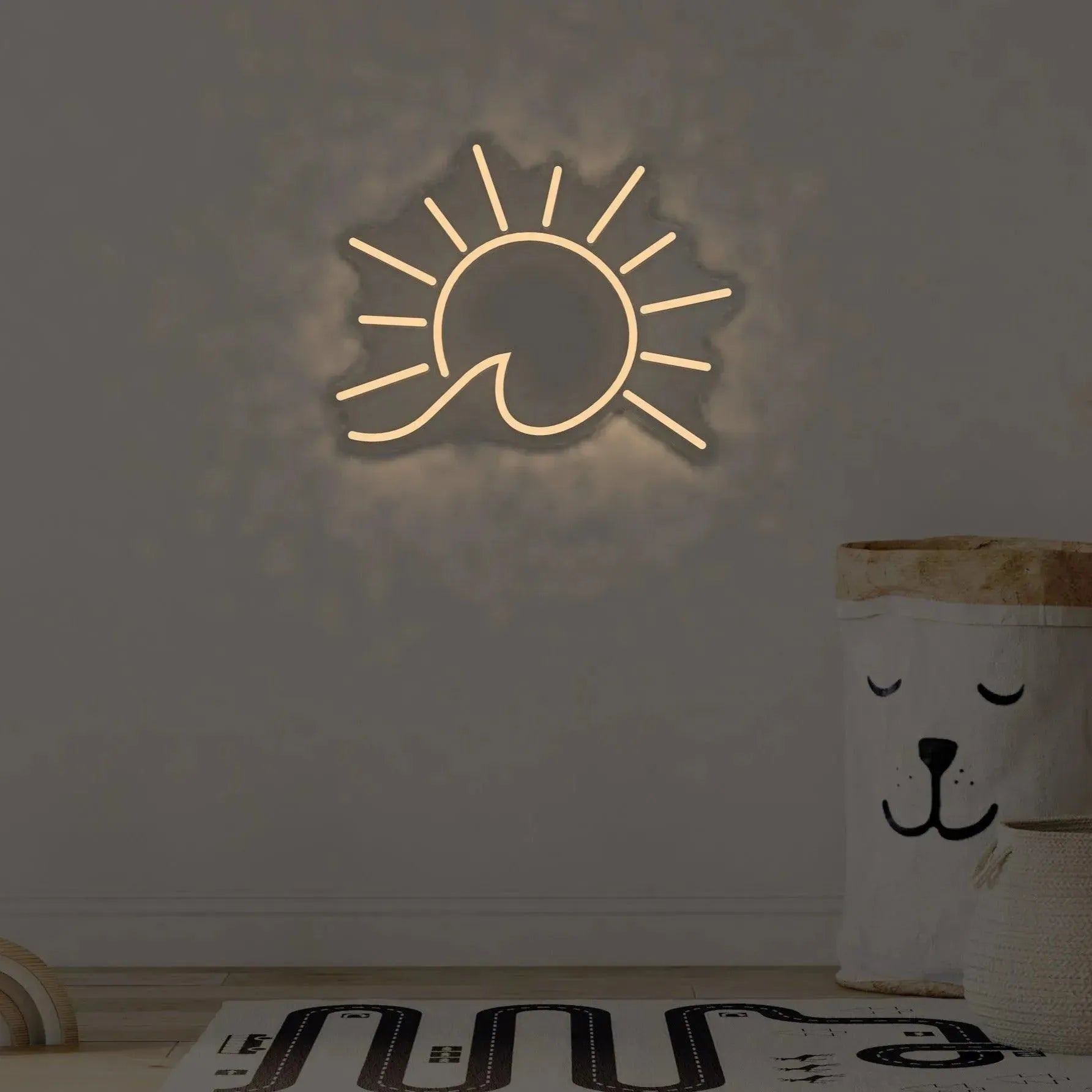 Sugar + Maple Neon Sign | Sun & Wave - MacroBaby