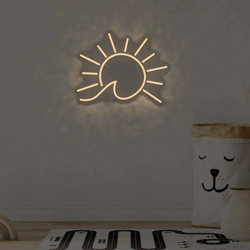 Sugar + Maple Neon Sign | Sun & Wave - MacroBaby