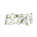 Sugar + Maple Personalized Bow | Cactus - MacroBaby
