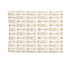 Sugar + Maple Personalized Changing Pad Cover | Arrow - MacroBaby