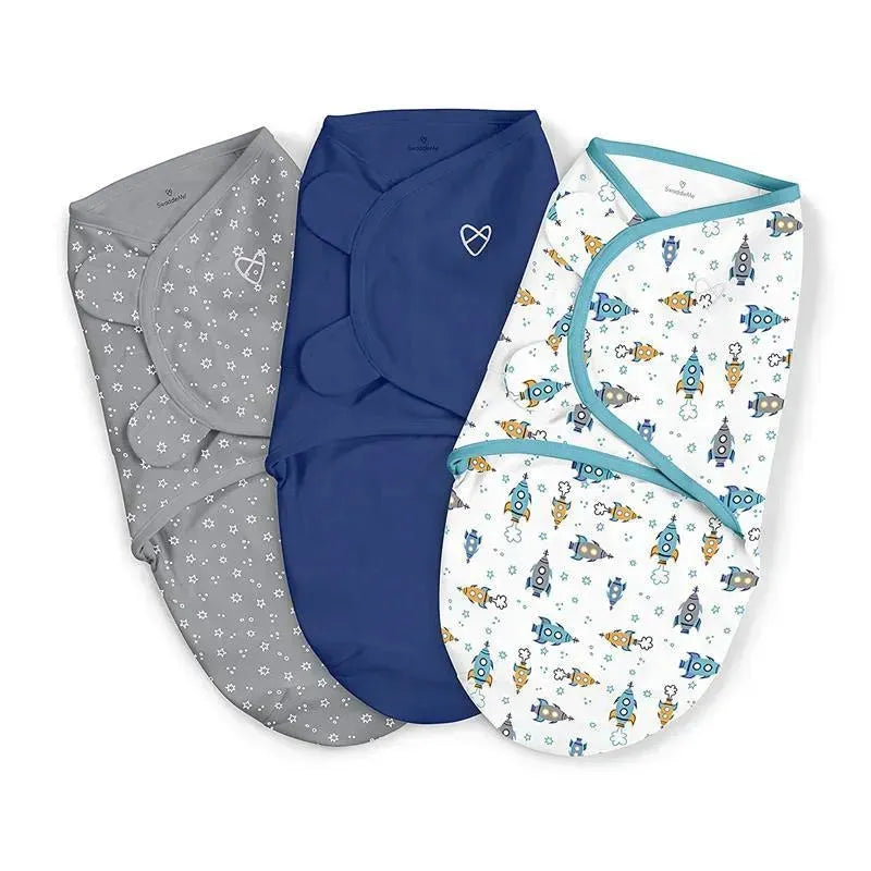 Summer Infant - SwaddleMe Original Swaddle 3 PkLarge (3-6 months) Superstar Boy Image 1
