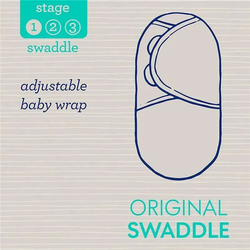 Summer Infant - SwaddleMe Original Swaddle 3 PkLarge (3-6 months) Superstar Boy Image 5