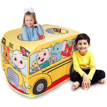 Sunny Days - Cocomelon Musical Yellow School Bus Pop Up Tent Image 1