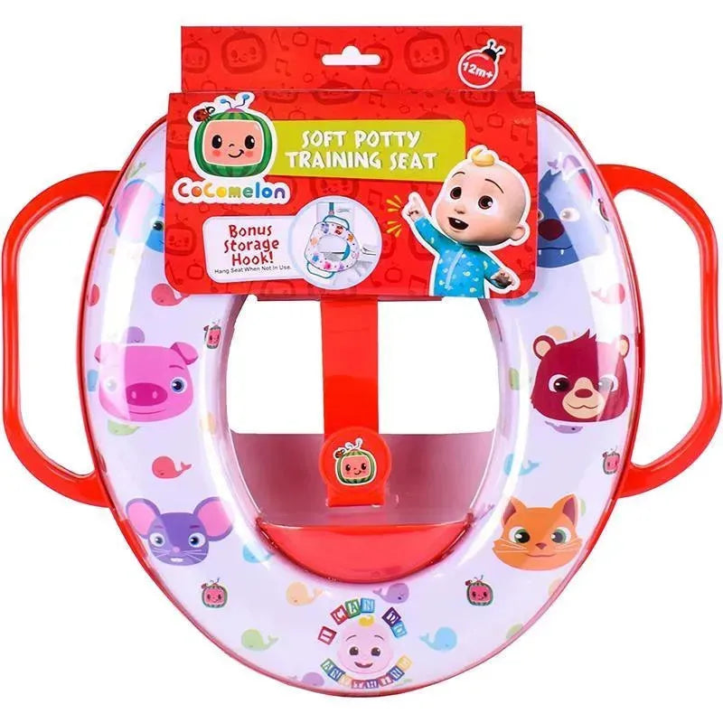 Sunny Days - assento de treinamento Cocomelon Soft Potty, vermelho