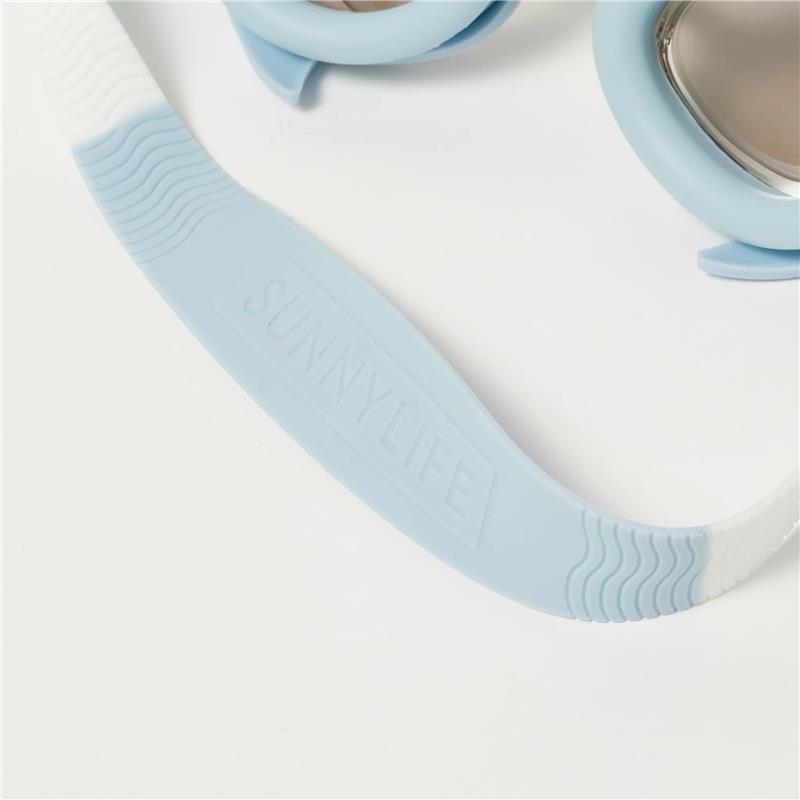 Sunnylife - Salty The Shark Mini Swim Goggles Aqua Image 3