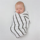 Swaddle Designs - 3Pk Muslin Swaddle Blankets, Gold & Graphite Image 4