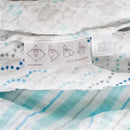 Swaddle Designs - 3Pk Muslin Swaddle Blankets, Indigo Denim Image 5