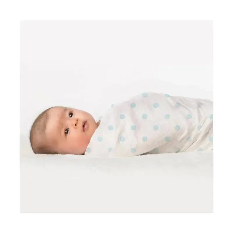 Swaddle Designs - 3Pk Muslin Swaddle Blankets, Little Ships Image 2