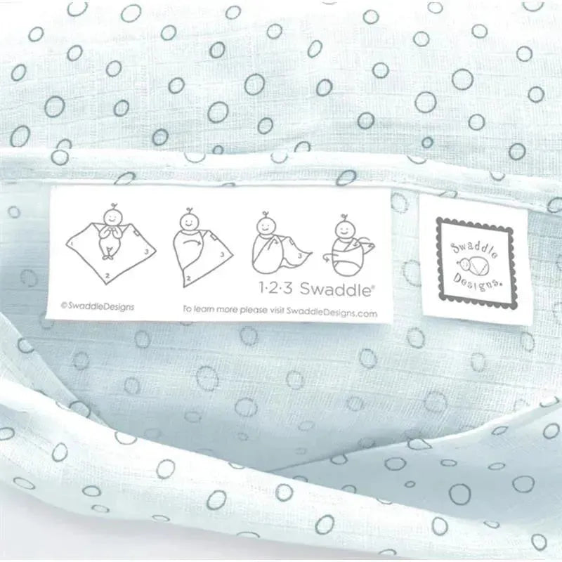 Swaddle Designs - 3Pk Muslin Swaddle Blankets, Little Ships Image 4