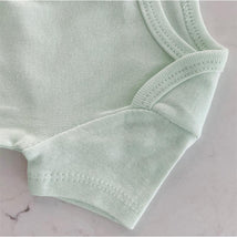 Swaddle Designs 3Pk Organic Cotton Bodysuits, Soft Pink/Jadeite/Sand Dollar Image 2