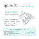 Swaddle Designs Honest Cotton Muslin Hybrid Reusable Cloth Diaper Cover, Shine On  Image 4