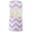 Swaddle Designs - Lavender Chevron Marquisette Swaddle Blanket Image 1